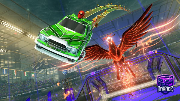 A Rocket League car design from CastDream