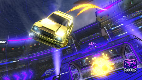 A Rocket League car design from vogeltom