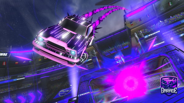 A Rocket League car design from VenusaurGamer