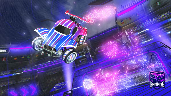 A Rocket League car design from zicksyo