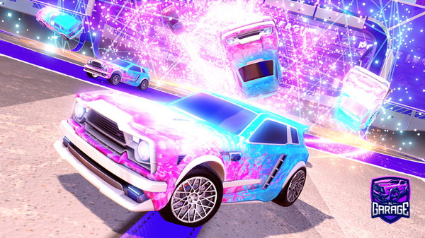 A Rocket League car design from mahouds