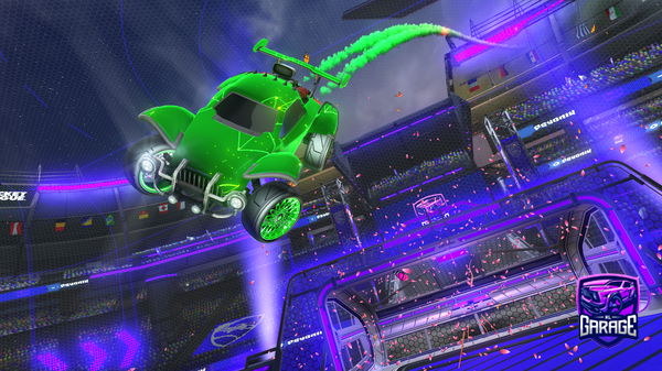 A Rocket League car design from IlAsterlI