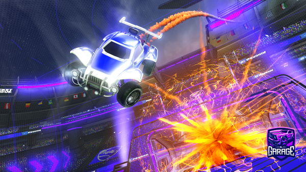 A Rocket League car design from Kyleth