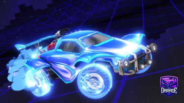 A Rocket League car design from OmegaActive