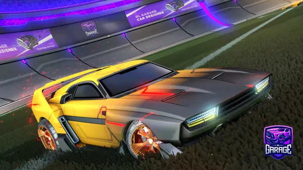 A Rocket League car design from Jpants1272