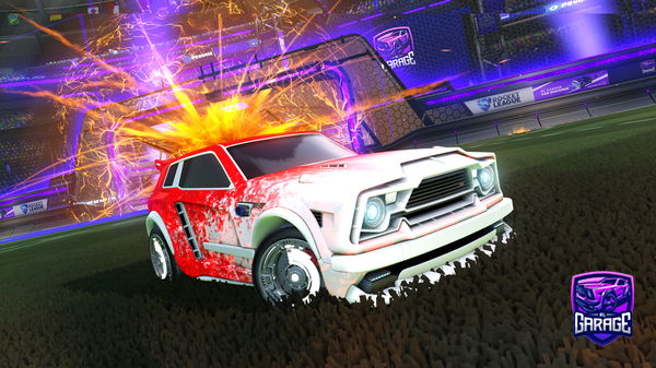 A Rocket League car design from OKJ50