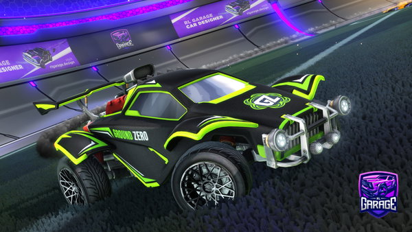 A Rocket League car design from Vojty