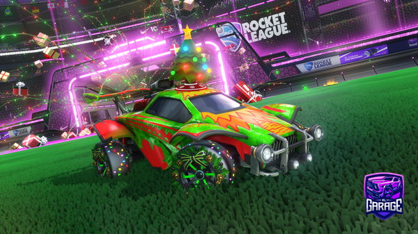 A Rocket League car design from Inxctivewrld