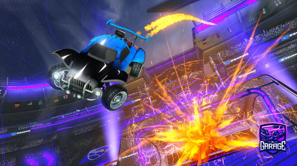 A Rocket League car design from Logang222