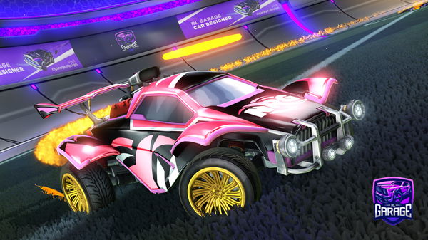 A Rocket League car design from DCN-J7