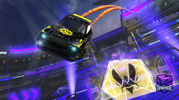 A Rocket League car design from bsk_oslm