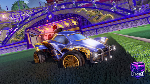A Rocket League car design from yellowix