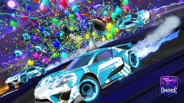 A Rocket League car design from The_W0lff