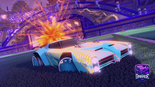 A Rocket League car design from DrChucklezz
