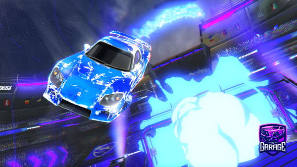 A Rocket League car design from Yeflopper72