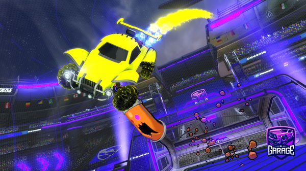 A Rocket League car design from CrispHydra83098