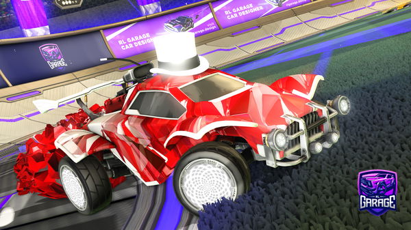 A Rocket League car design from RafinhaMomentos