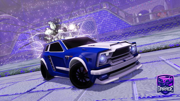 A Rocket League car design from LeonardoRL