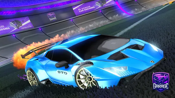 A Rocket League car design from Dave131013