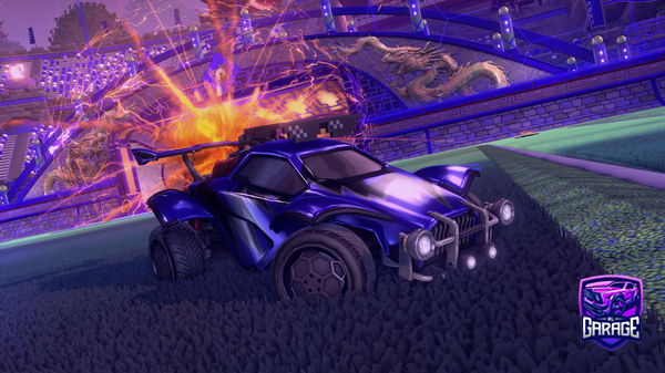 A Rocket League car design from voitx64