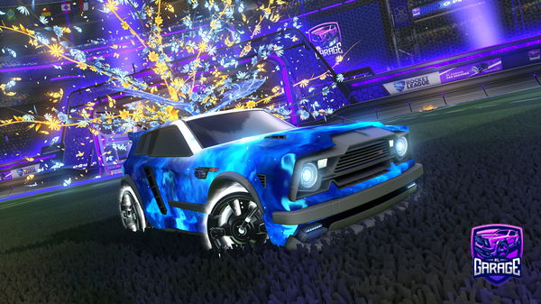 A Rocket League car design from SoraZora