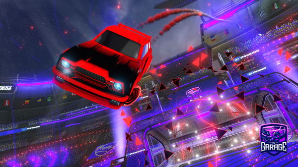 A Rocket League car design from doublemusty