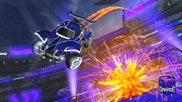A Rocket League car design from Kzxv