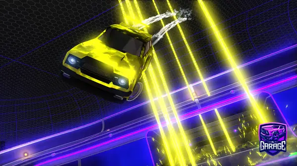 A Rocket League car design from TopBinner