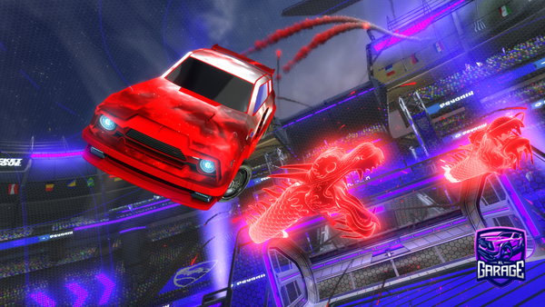 A Rocket League car design from Lampmannen_z