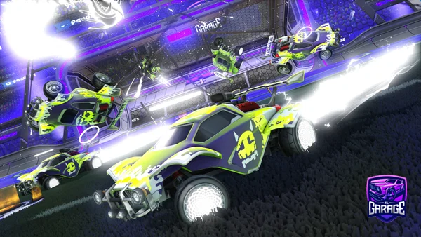 A Rocket League car design from steamingplank