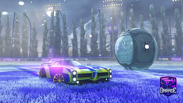 A Rocket League car design from keithmcarrigan