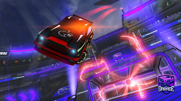 A Rocket League car design from Rukreuz