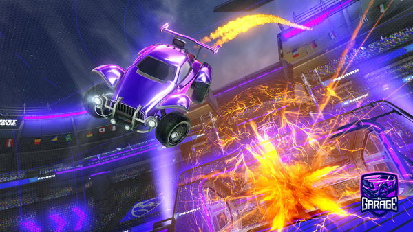 A Rocket League car design from vlt_26