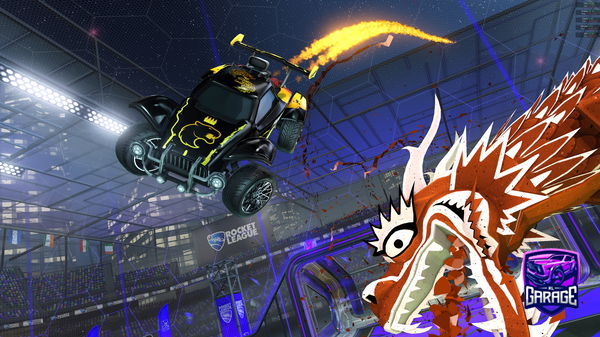 A Rocket League car design from BRGViper