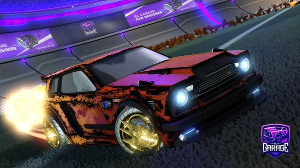 A Rocket League car design from freddospegetto