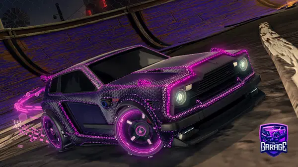 A Rocket League car design from stova