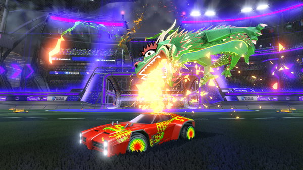 A Rocket League car design from ForeignSpork