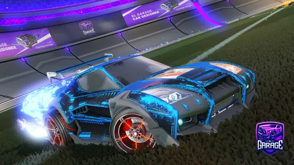 A Rocket League car design from AlanGamerXD23