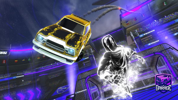 A Rocket League car design from MrBigson