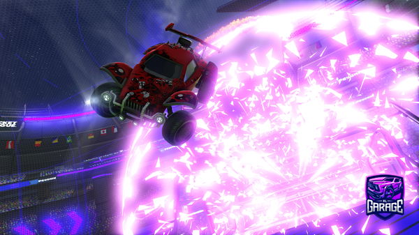 A Rocket League car design from SLWXCV