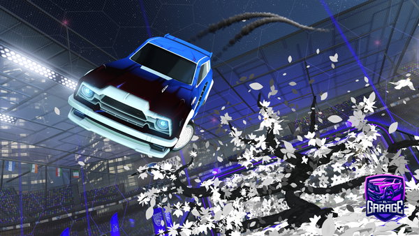 A Rocket League car design from Moon_skg