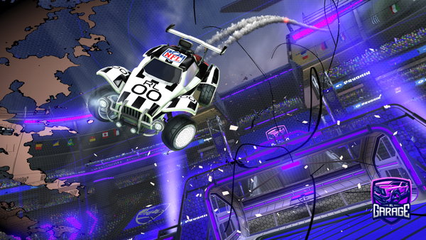 A Rocket League car design from Jasperzmc