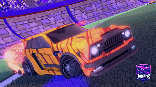 A Rocket League car design from JRGN