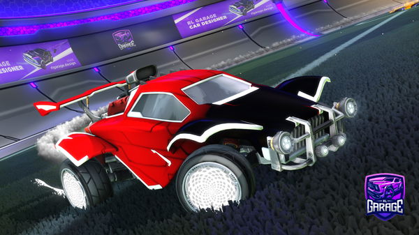 A Rocket League car design from Hero_on_tiktok