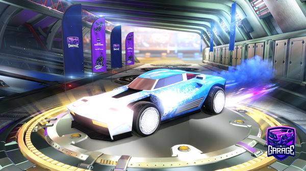 A Rocket League car design from LAHAM_20