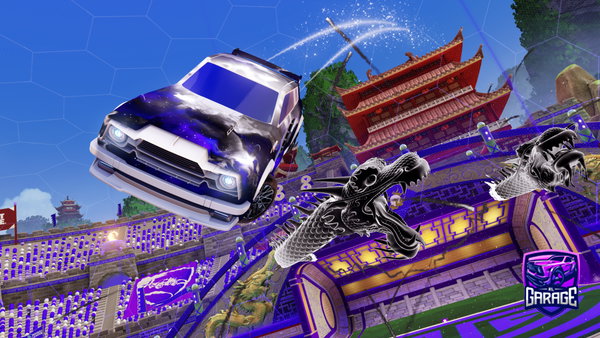 A Rocket League car design from skib00
