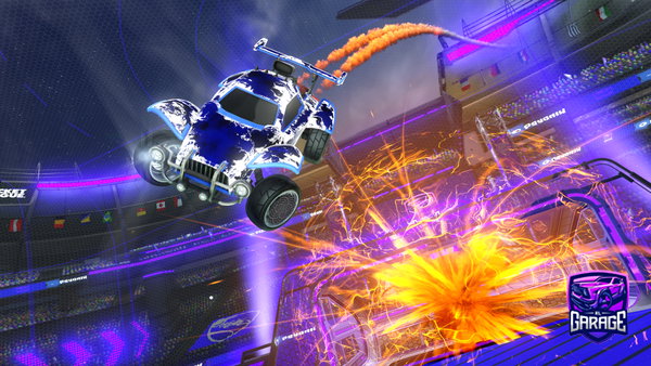 A Rocket League car design from Rattrap1940