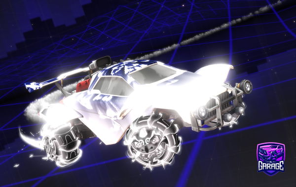 A Rocket League car design from Isakiscoolbtw