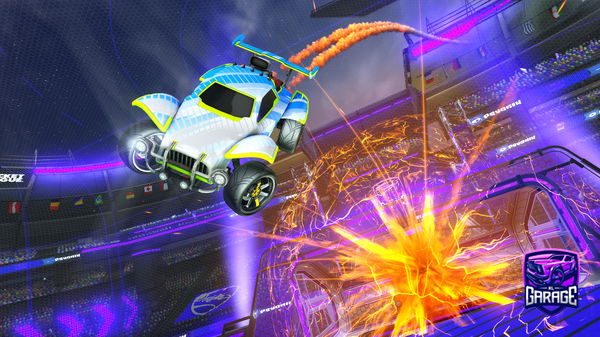 A Rocket League car design from 40rIz0n