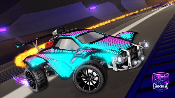 A Rocket League car design from zemso
